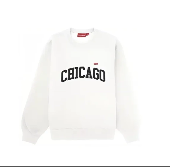 Shanghai Shanghai Shop 4-pin Crewneck Royal Paris Blue Los Hoodie Open 24SS Neck City Chicago Black 6-Thread Royal Blue Limited Round Angeles White Milan Pink 0713